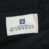 Givenchy Шерстяной пиджак 90-х годов, винтажный, приталенный, BE3, черный, мужской, б/у