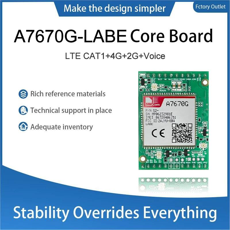 A7670G Global Communication Module CAT1 Core Board 4G Full Network Communication Development Board SIMCOM Module