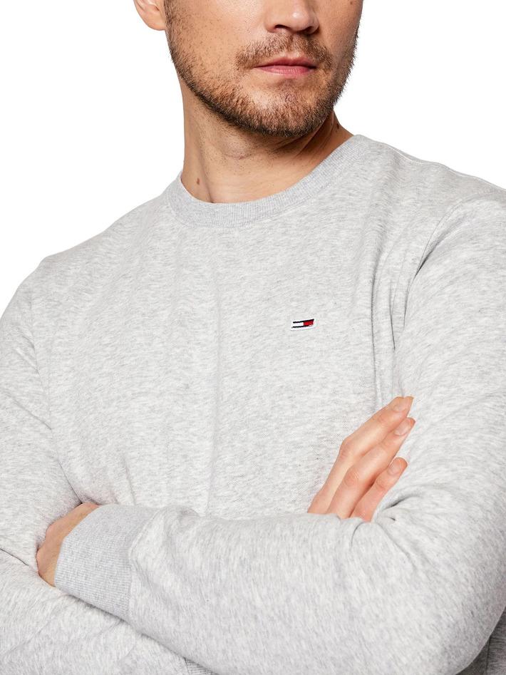 Tommy Jeans men's sweatshirt GREY, Size XXL