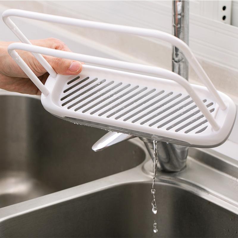 Бытовая полка для тряпок, кухонные принадлежности, настольная сливная полка, полка для хранения раковины для божественных инструментов, большая бытовая полка для хранения губок