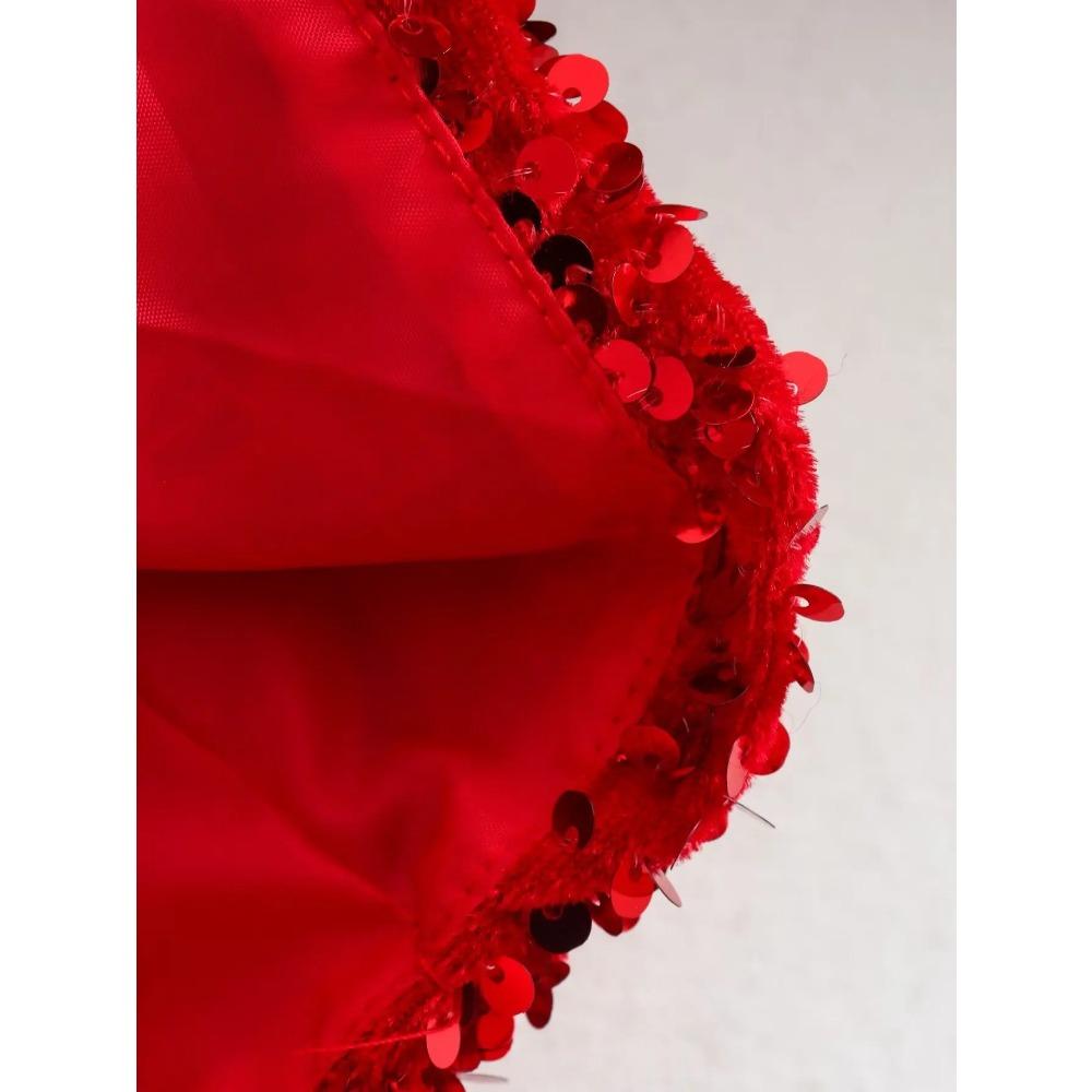 Fashion Holiday Tie-front Sequined Jacket for Women Y2K Shiny Chic Cropped Coat Female Elegant Long Sleeve Lady Party Outerwear