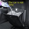 Car Hanging Trash & Storage Bag - Foldable for Front & Rear Seats