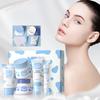 Facial Care Set, Milk Skin Care Set 5 Piece Set Deep Moisturizing And Rejuvenation Set Cream Cleanser Serum