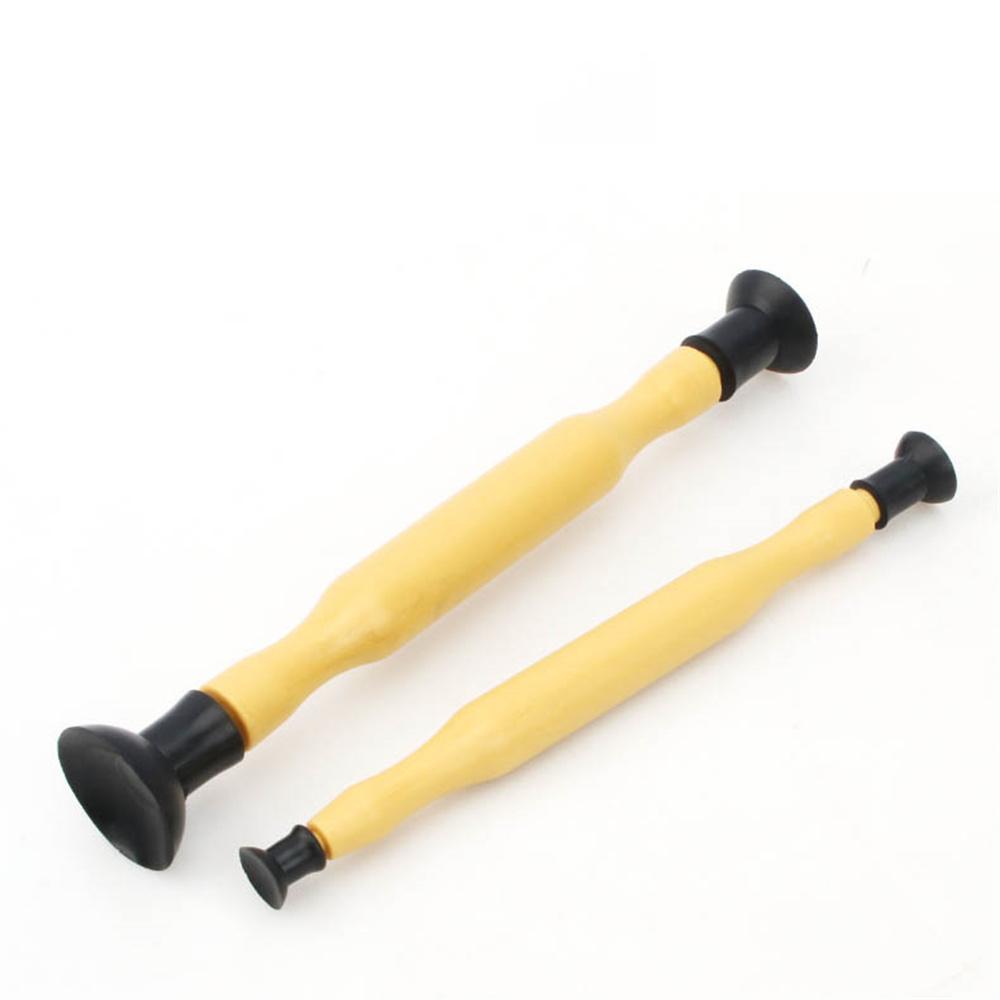 2pcs Large+Small Grip Valve Grinding Stick Lapping Tool Suction Cup Lap Sticks