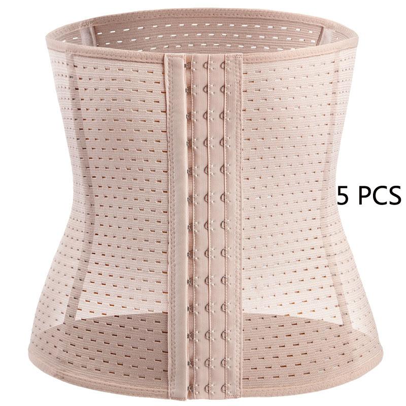 Послеродовой дышащий пояс-корсет для живота и талии, каркасная поддержка, моделирование тела, спортивный пояс, контроль живота, пояс для талии для женщин