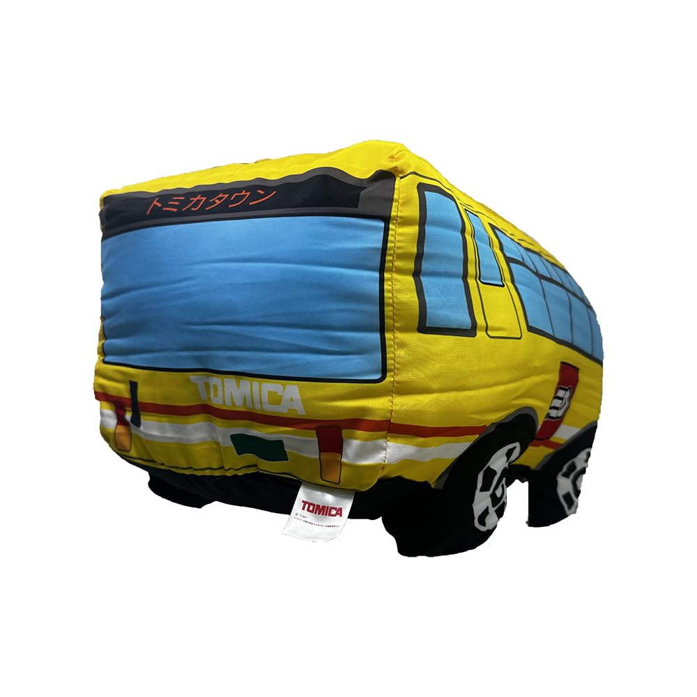 Официальная плюшевая игрушка-подушка большого размера Tomica, прибл.. 42см, Большой (желтый)