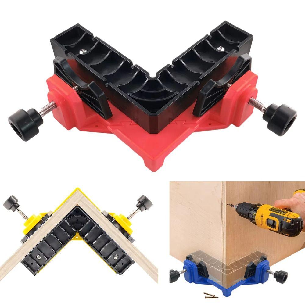 90 Degree Right-Angle Clamp Right Angle Quick Release Woodworking Clamp Tightening Operations Square Clamp Corner Clamp