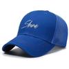 Versatile Adjustable Cotton Baseball Cap For Summer With Chic Letter Design