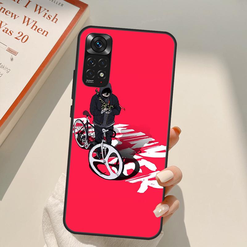 Чехол-ветровка Manga для Xiaomi Redmi Note 11 10 9 8 Pro Note 11S 10S 9S 8T K50 K40 9A 9C 10A 10C Cover