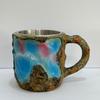2024 Elegant Translucent Mineral Resin Coffee Cup - Colorful Luxury Gift