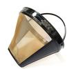 Coffee Filter Washable Reusable Coffee Maker Machine Cone Shape Fine Mesh 10-12 Cup Coffee Filter