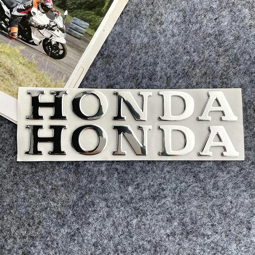 FIQ1 Honda Sticker 3D Letter Label Motorcycle Decoration Accessories Fuel Tank Body Tail Wing Side Pcx160nss350pcx125cbr650r