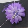 Dance Performance Wedding Hair Accessories Wrist Flower Feathers Hair Clip Bridal Hairpin Headdress