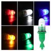 1pc Fishing Light 20cm Underwater Net Beacon Buoy Signal Light Double Flash Lamp Indicator Light Lures Fish Finder Lamp Flashin