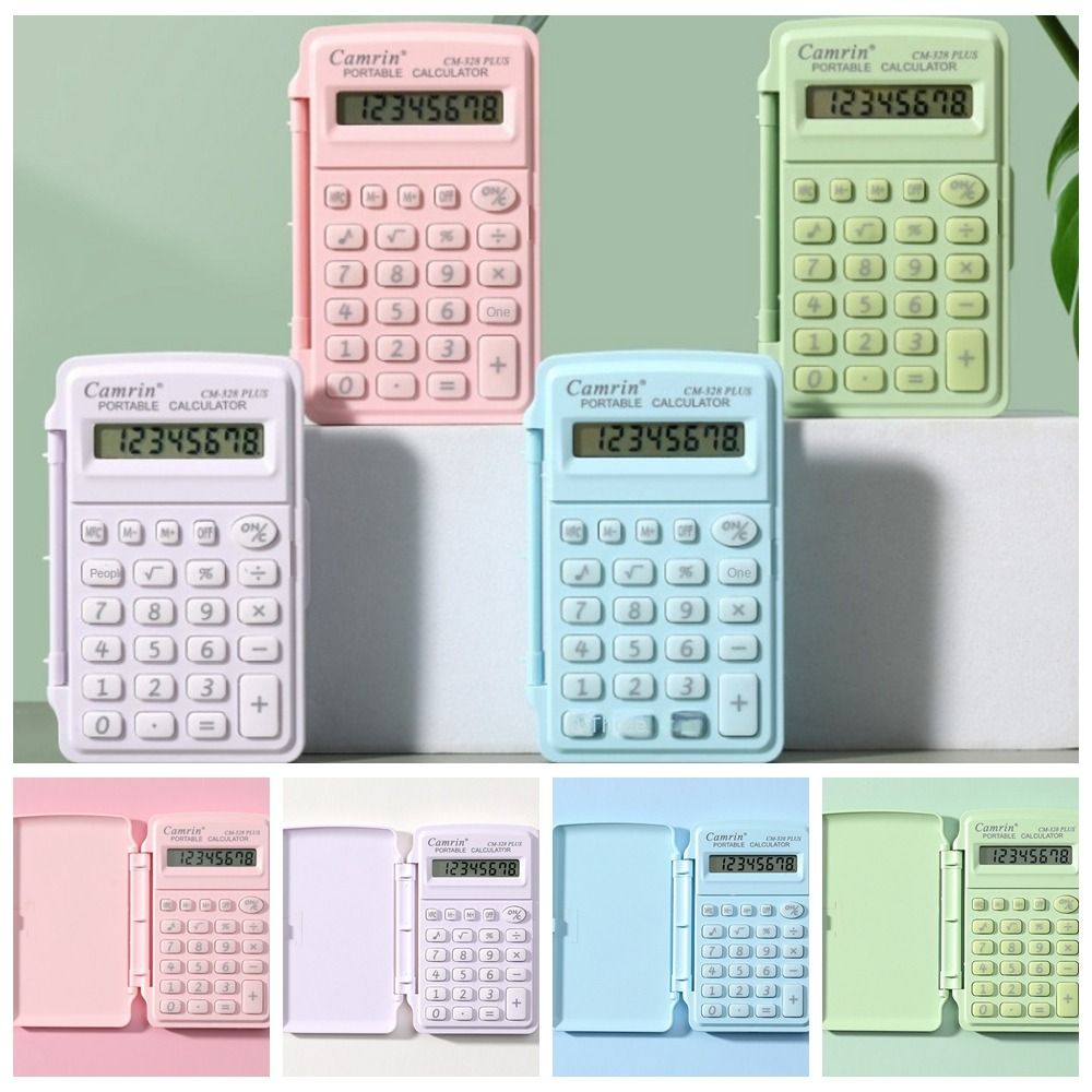 Smart Stay Mini Scientific Calculator 8 Digits Mini Flip Calculator   Do Office Work