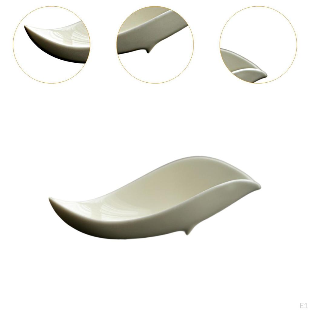 Чаша для взвешивания кофейных зерен Керамическая подставка для чайных листьев Барные принадлежности Церемониальная утварь Главная