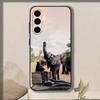 Sam Kolder Чехол для телефона для Samsung Galaxy A73, A72, A71, A70, A53, A52, A51, Другие Мягкий черный чехол