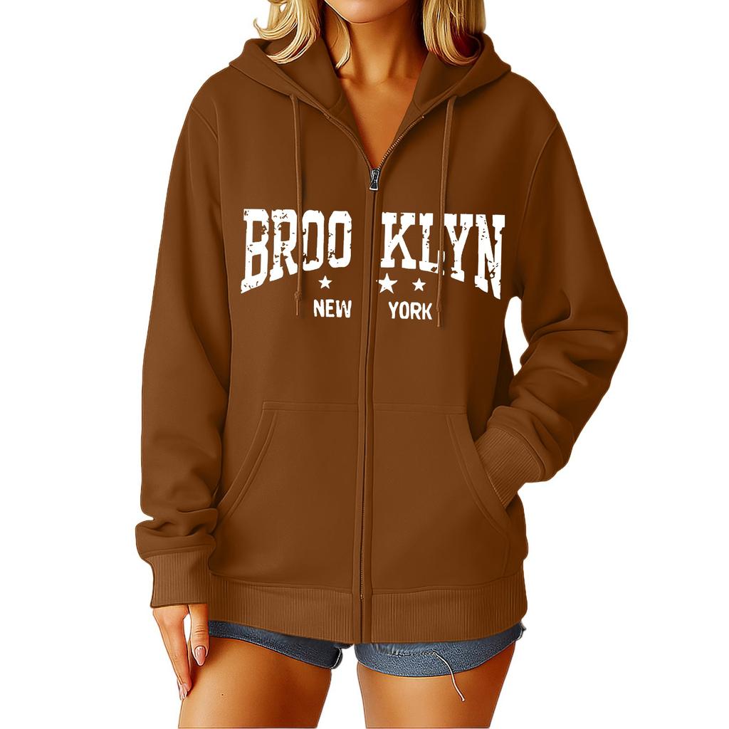 Womens Hoodies Fall Game Day Sweatshirts Casual Long Sleeve Loose Coat Fall Hoodie Sweatshirt