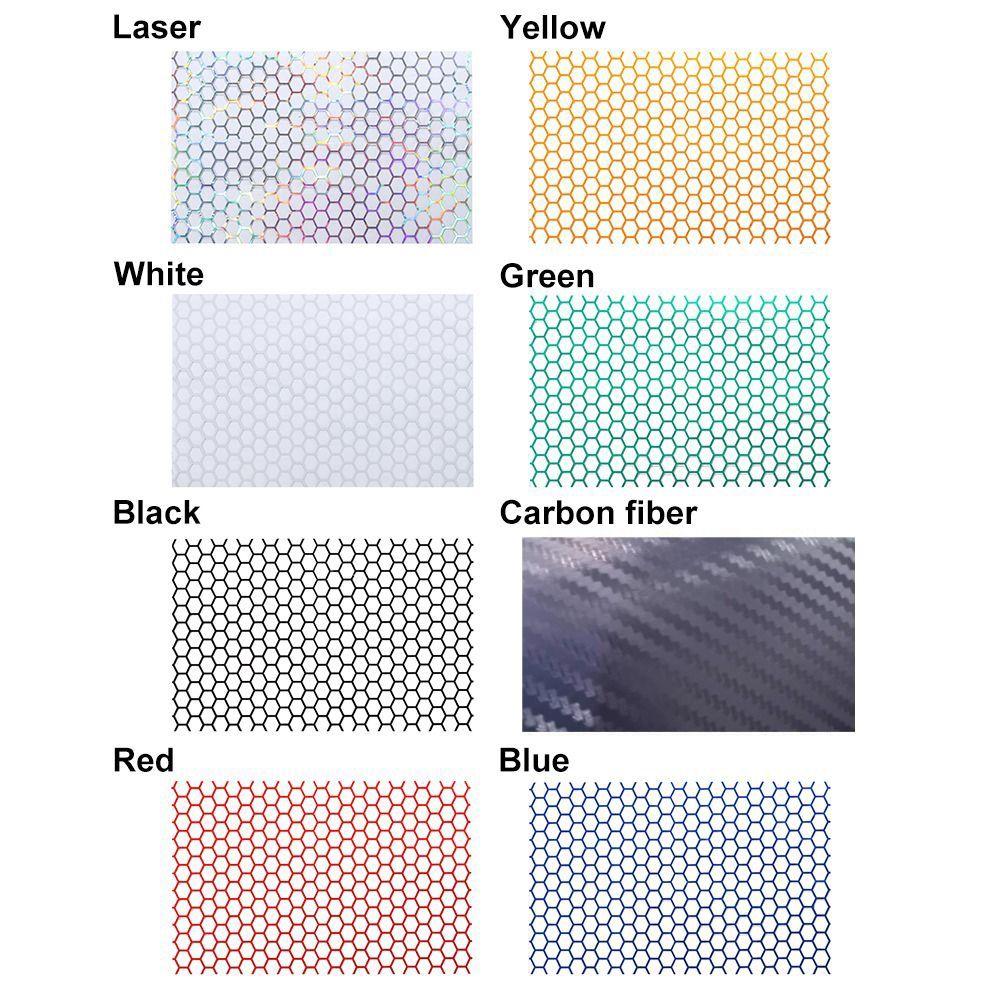 Reflective Material Car Styling Honeycomb Sticker Car Rear Tail Light Cover Tail-lamp Decal