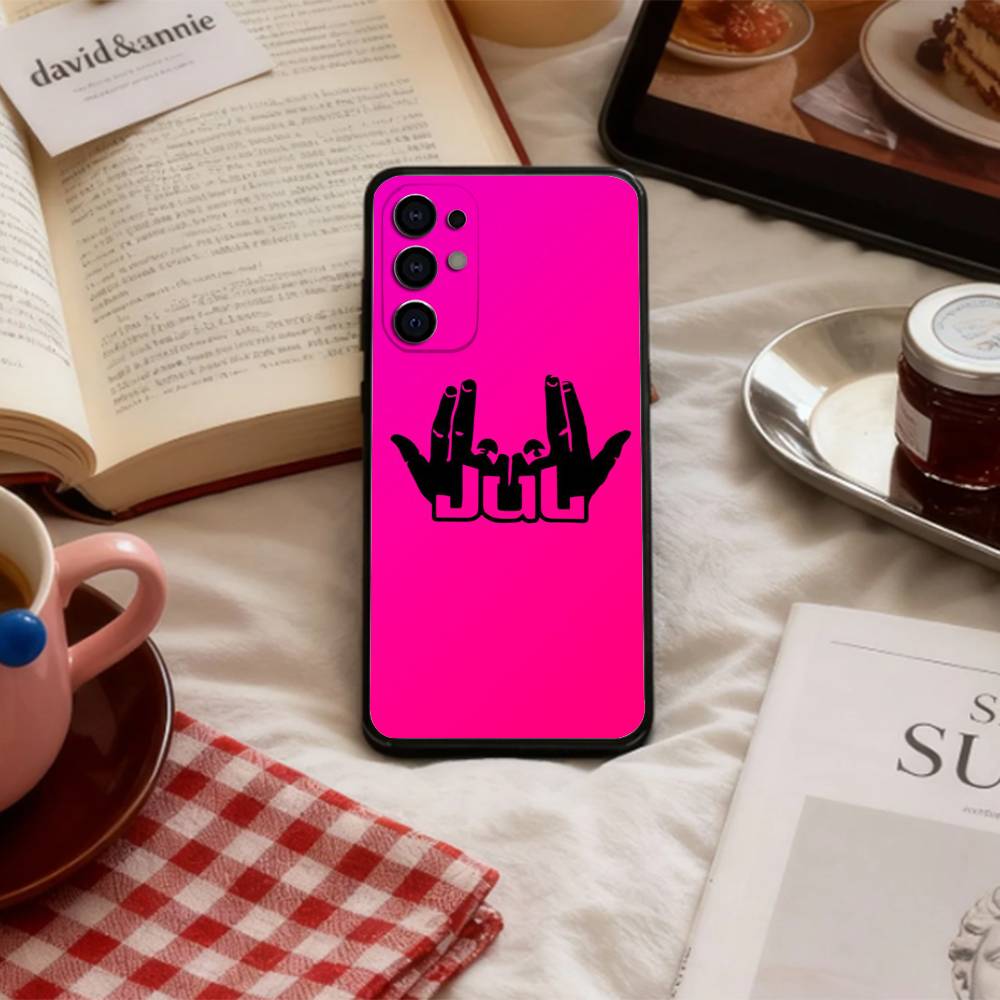 Городская Франция J-Jul Рэпер Чехол для телефона для Samsung S 25,24,23,22,30,21,10,9,Ultra,Plus,Lite,FE,4,5 G Мягкий черный чехол