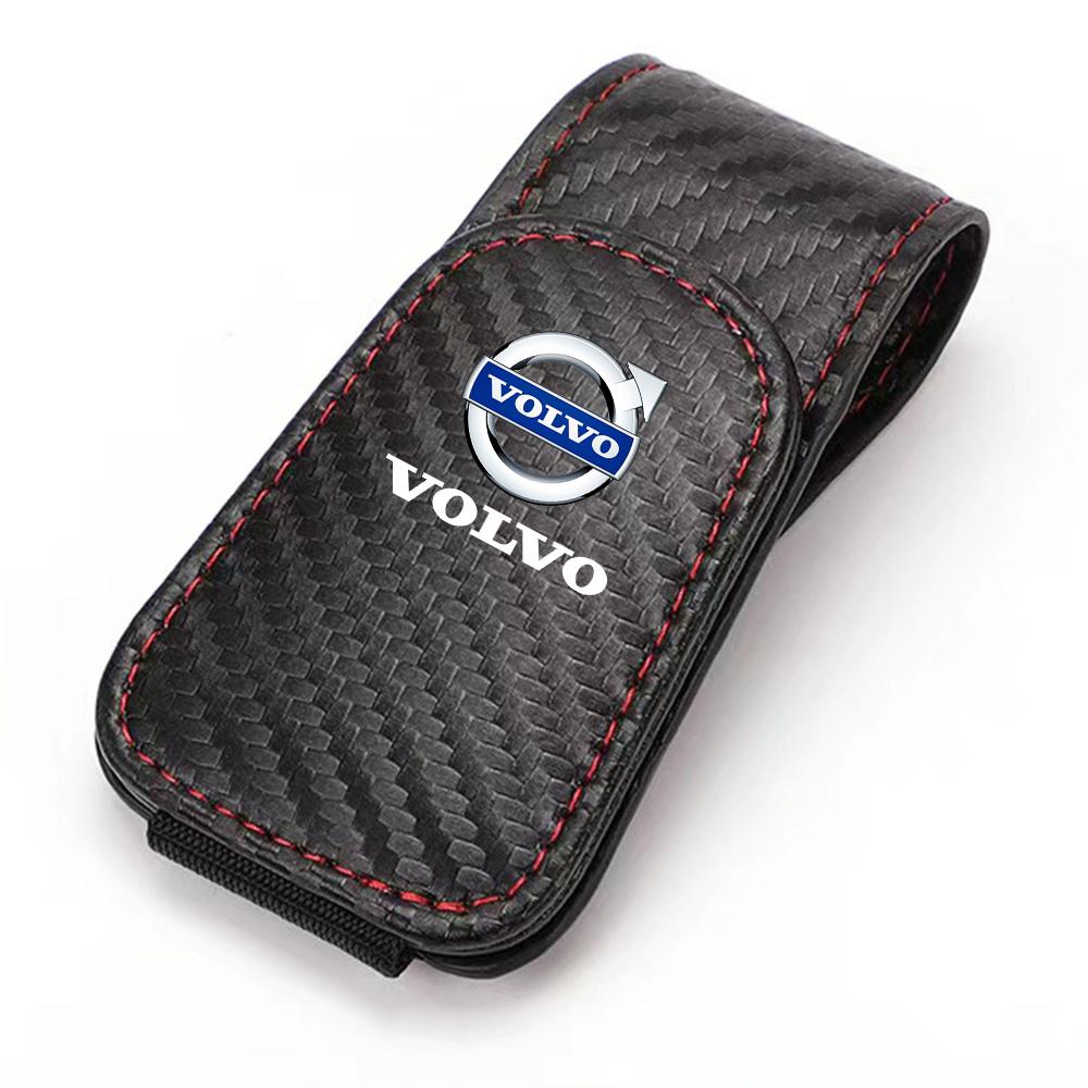 Car Interior Sun Visor Eyeglasses Holder Sunglasses Clip For Volvo V60 V40 XC90 S60 C30 XC60 V50 V70 S90 Olestar AWD XC40 S80 T6