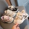 Детские прогулочные туфли спортивная обувь для девочек с мягкой подошвой