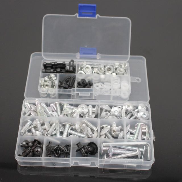 Комплект болтов обтекателя, полные комплекты винтов для SUZUKI GSXR750 SRAD 96-00 GSXR 750 GSX R750 750 GSX-R750 96 97 98 99 00, гайки, винты