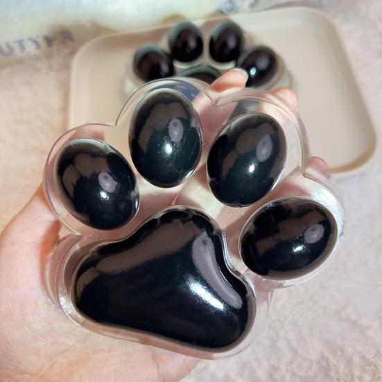 Большая игрушка-лапка для кошек, снимающая стресс, для сжимания и щипка лапы котенка, сенсорная игрушка для детей и подростков