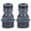2Pcs G1 2 Male Thread Quick Connector Nipple Garden Hose Tap Nipple Adapter Irrigation Tool