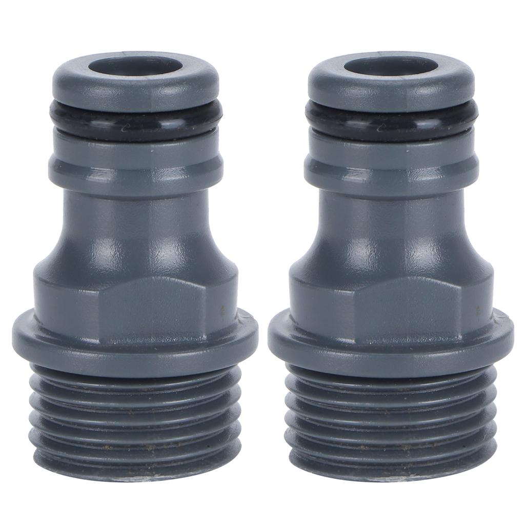 2Pcs G1 2 Male Thread Quick Connector Nipple Garden Hose Tap Nipple Adapter Irrigation Tool