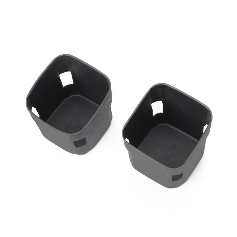 For NIO ES8 2024 Car Center Console Cup Holder TPE Sleeve Anti-slip Mat Central Waterproof Interior Protector Accessories