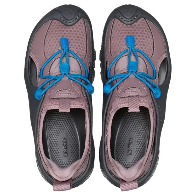 Crocs Износостойкие походные ботинки для речного треккинга, унисекс, черные, песочно-серые, 212836-0LD