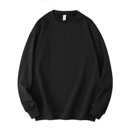 Весенние и осенние мужские повседневные минималистичные толстовки большого размера с круглым вырезом, базовые предметы гардероба, пуловеры больших размеров, толстовки