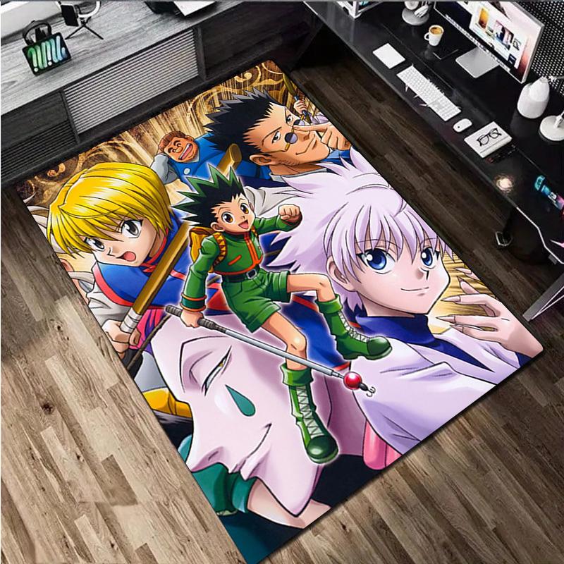 Hunter's Quest Begins Home carpet Office Decorative Carpet For Living Room Bedroom Door Mat Floor Rug Computer Chair Area Rug