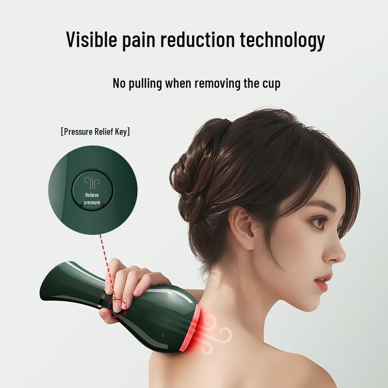 AUX Electric Bianstone Gua Sha Massager with Hot Compress