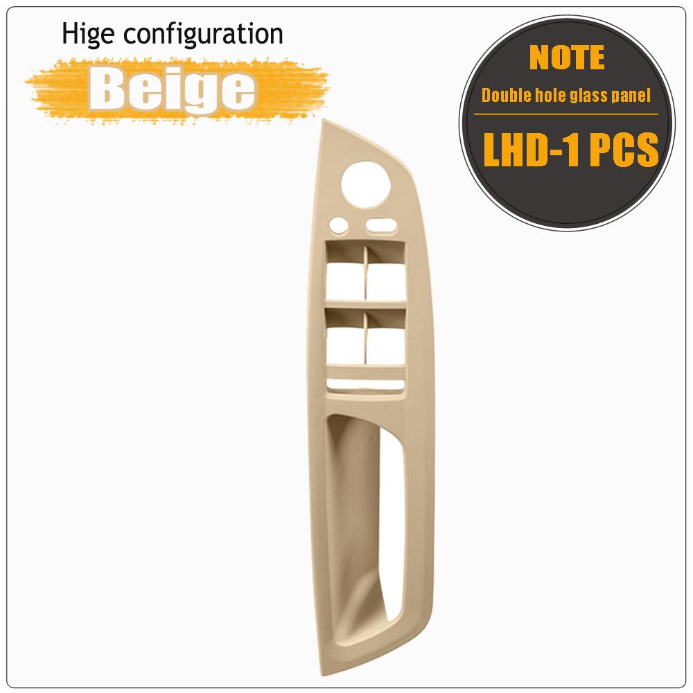 Внутренняя панель боковой двери водителя автомобиля, панель переключателей окна, рамка подлокотника, ручка, накладка, автосалон для BMW X5 E70 X6