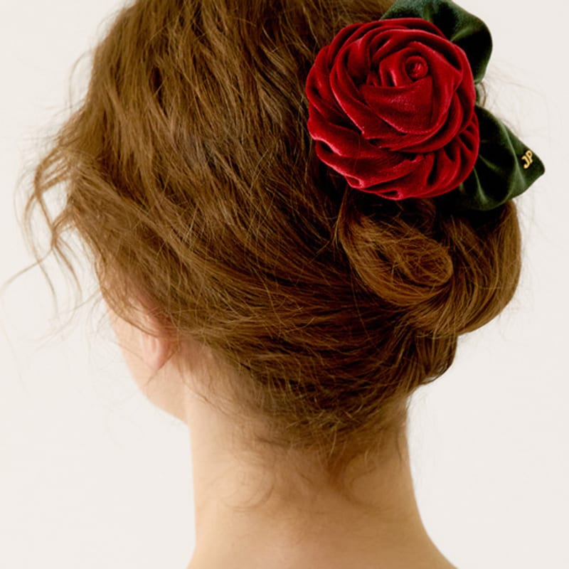 Jean Paul Clarisse Velvet Rose Automatic Pin JP-23-353AB