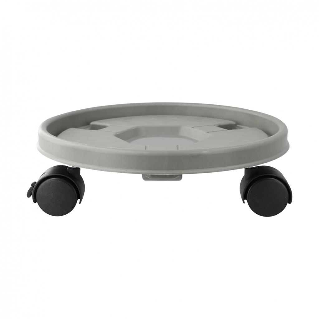 Flowerpot Base Roller Plate Sturdy Support with Degree Rotating Wheels
