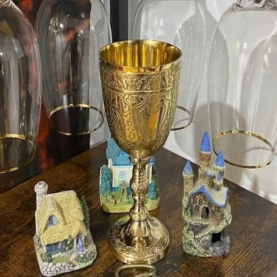 15.24 см кубок потир латунные винные бокалы король Артур ренессанс средневековые кубки