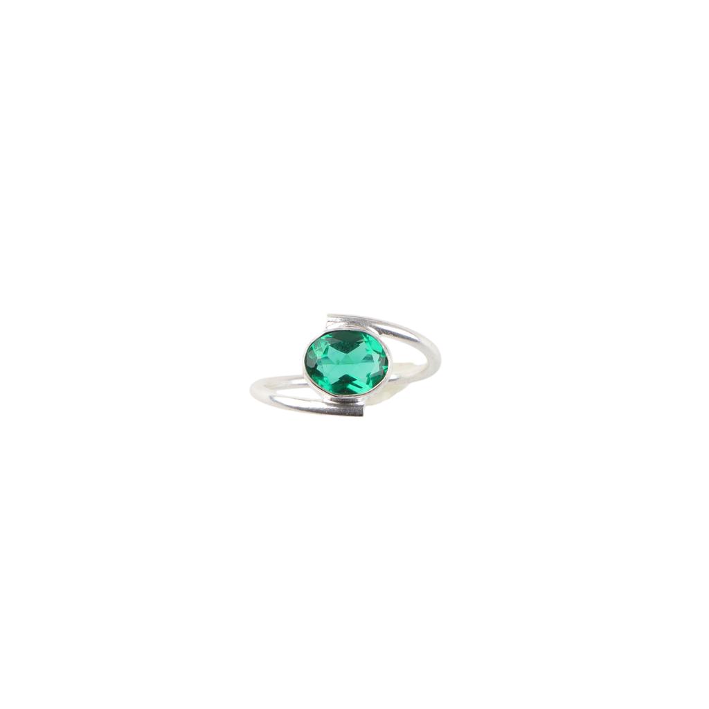 Chrome Diopside Gemstone 925 Sterling Silver Jewelry Handmade Ring Gift For Her RR-31-6