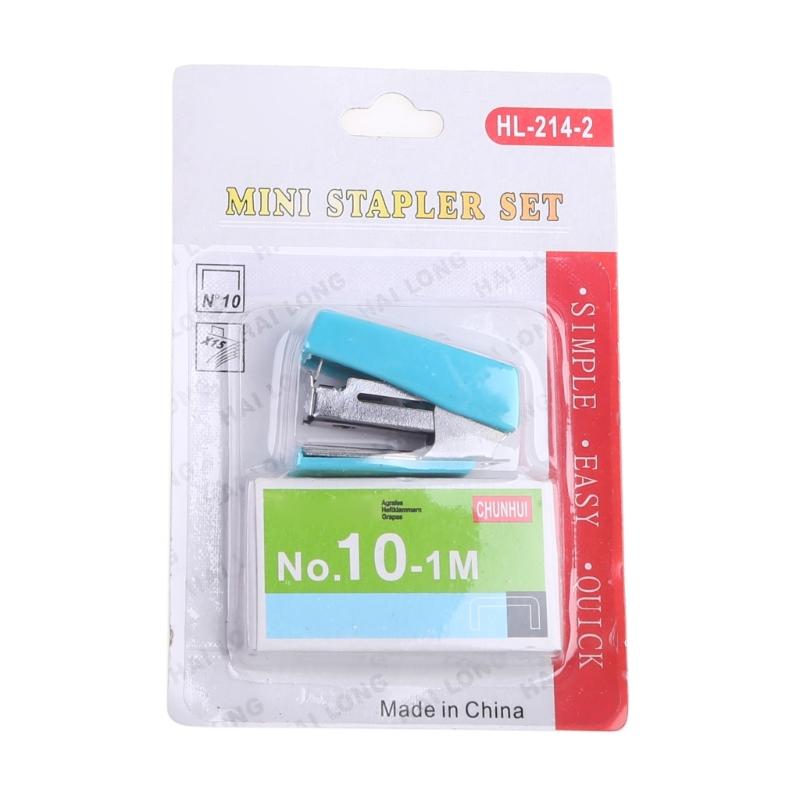 Small Stapler with 10# Staple Pocket Stapler with Staple Remover 20 Sheet Capacity for Student Teacher Office School