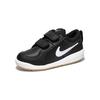 Nike Pico 4 Прочные низкие кроссовки Детская обувь Черно-белые 454501-023