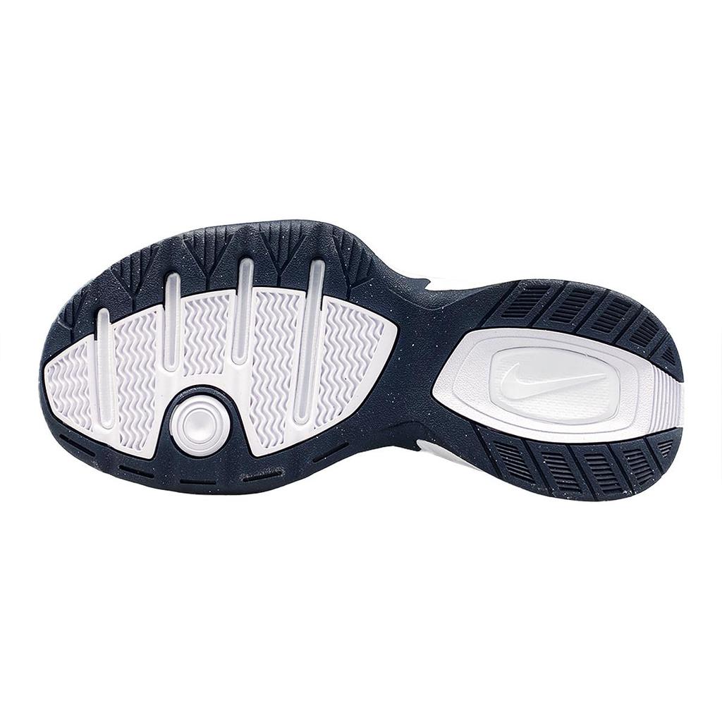 Nike Air Monarch 4 Низкие Кроссовки-платформы Унисекс Бело-синие 415445-102(Команда652-М4)