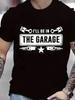 Унисекс футболка с принтом THE GARAGE - Круглый вырез, Обычный крой, Прочная эластичная