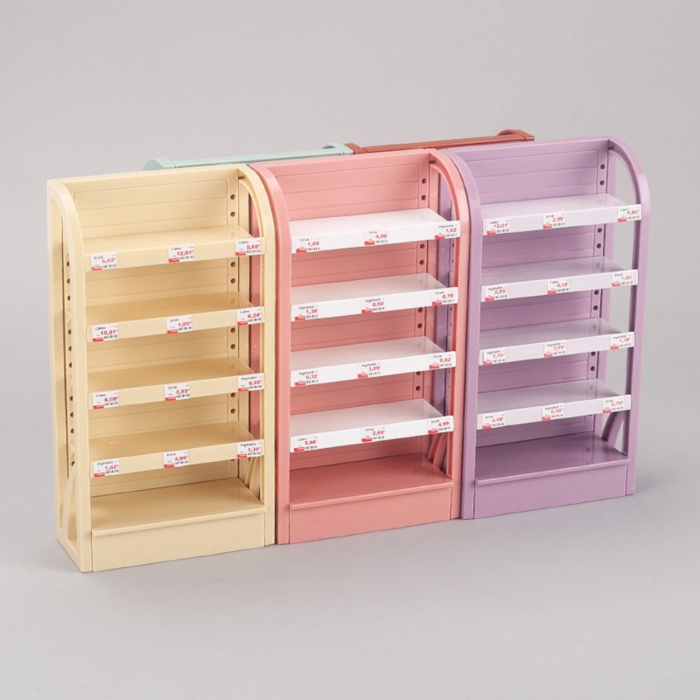 Пластиковая полка для выкладки в супермаркете