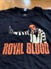 Тур Royal Blood Черная хлопковая футболка унисекс с коротким рукавом Размеры S-5XL BT1552 Футболка унисекс