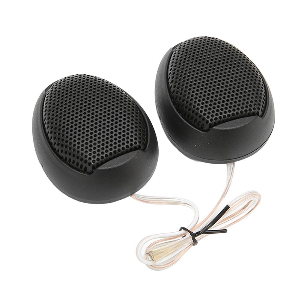 2 шт. автомобильных твитера 98 дБ 1000 Вт купольный внутренний стерео громкоговоритель для звуковой системы черный