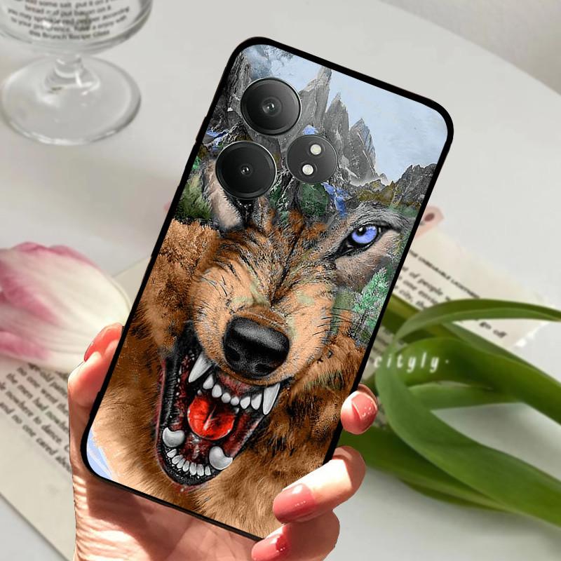Для Realme GT 6 GT6 Чехол Ударопрочный Мягкий ТПУ Силиконовый Чехол для Телефона Для Realme GT 6T Capa Realme GT6 GT6T Мультяшный Матовый Бампер
