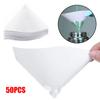 50 X Fine Paint Paper Strainers 190 Micron Filter Nylon Mesh Paint Paper Funnel
