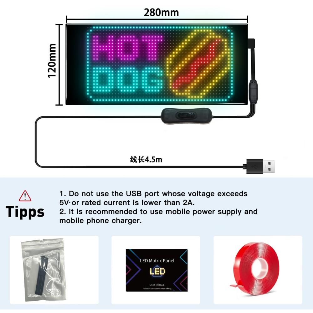 Умный светодиодный пиксельный панельный светильник DIY программируемый бегущий экран дисплей Bluetooth APP управление ночник для окон баров декор